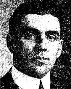 Headstone of Edgar Phillip La Venture