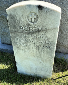 Headstone of Robert J. Ritchie