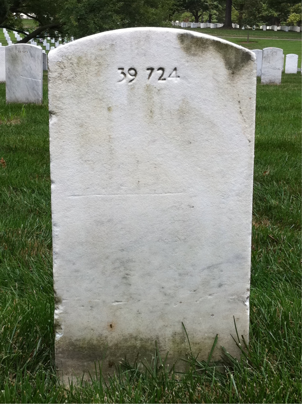 Headstone of David W Haskell