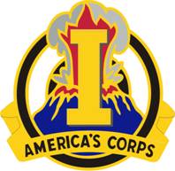 1st Corps — Distinctive unit insignia
