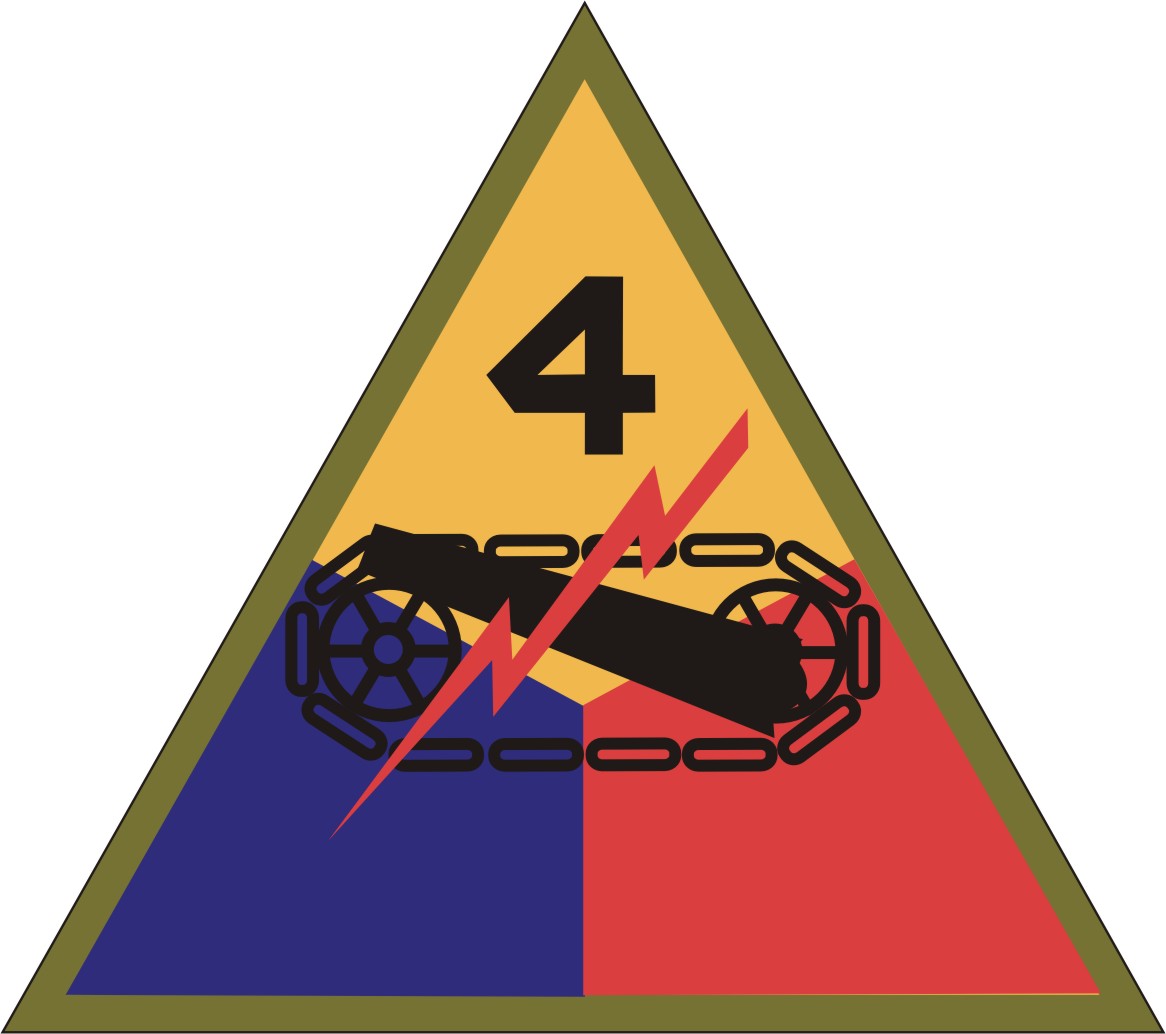 4TH ARMORED DIVISION - Shoulder Sleeve Insignia