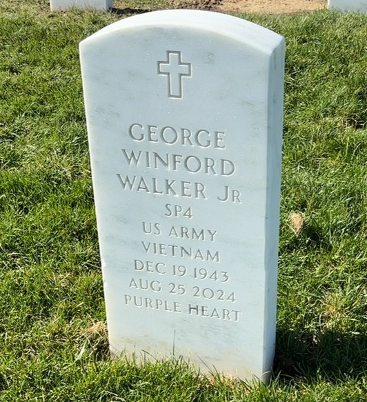 Headstone of George Winford Walker Jr.
