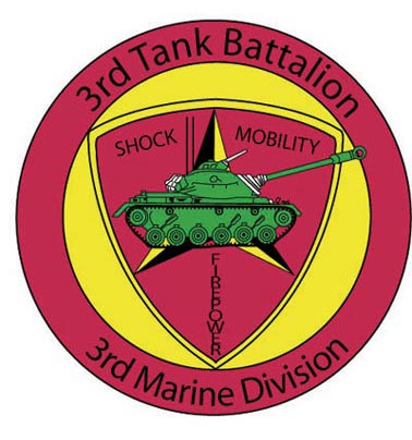 3rd Tank Battalion — Shoulder sleeve insignia