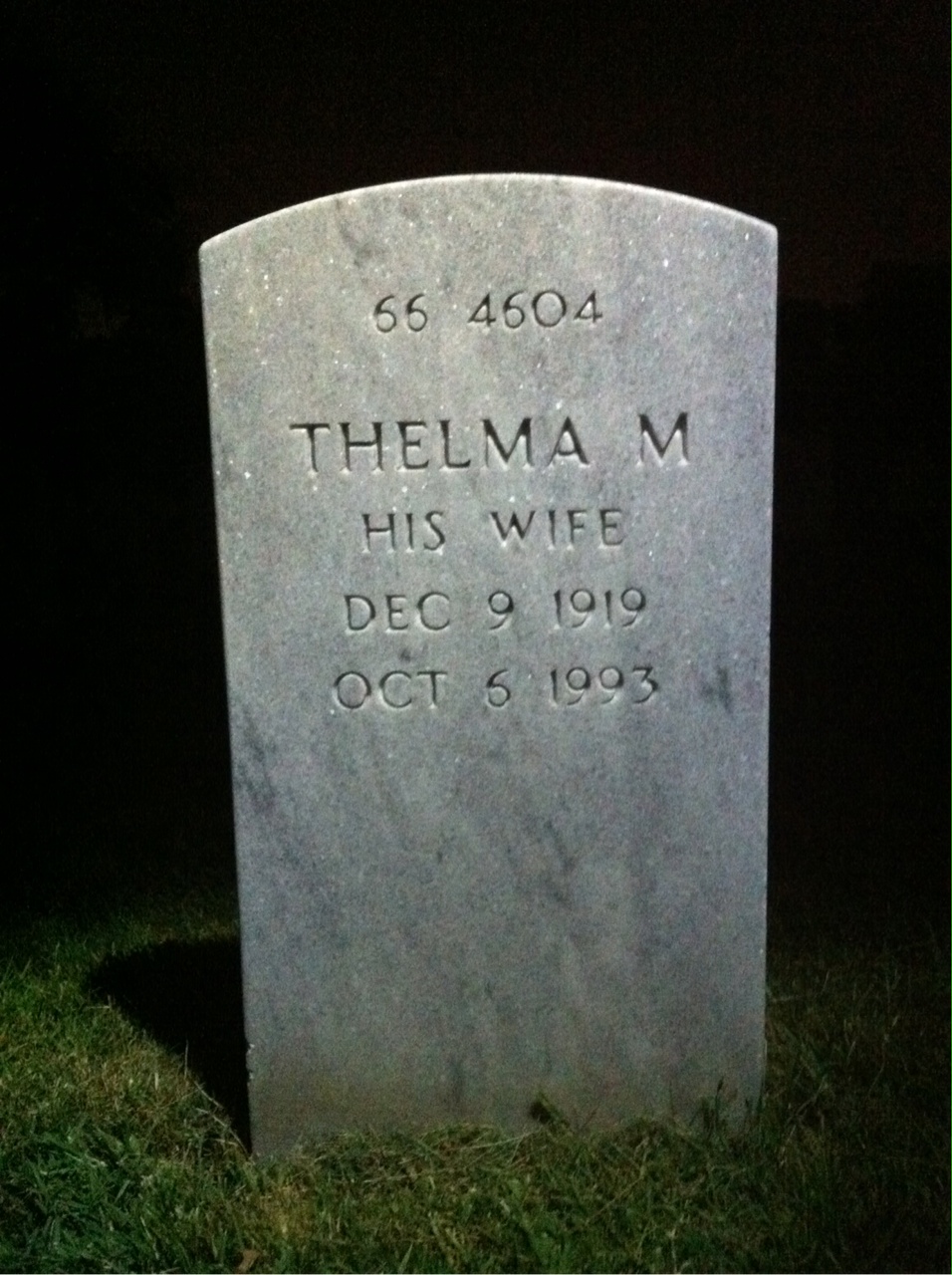Headstone shared by 2 interments, including Manuel Virata