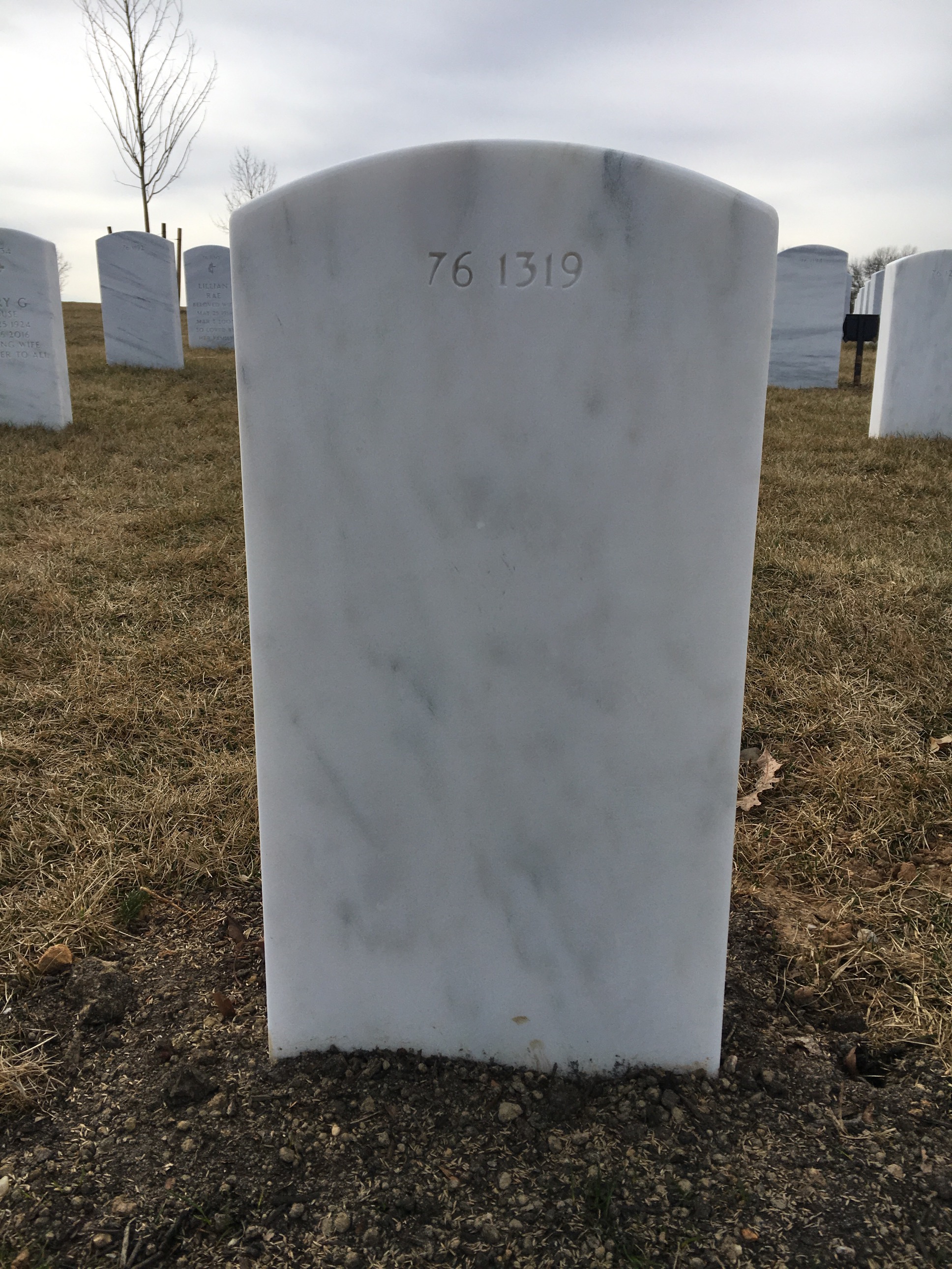 Headstone of Patrick Kevin Langdon Sr.