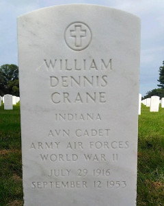 Headstone of William Dennis Crane