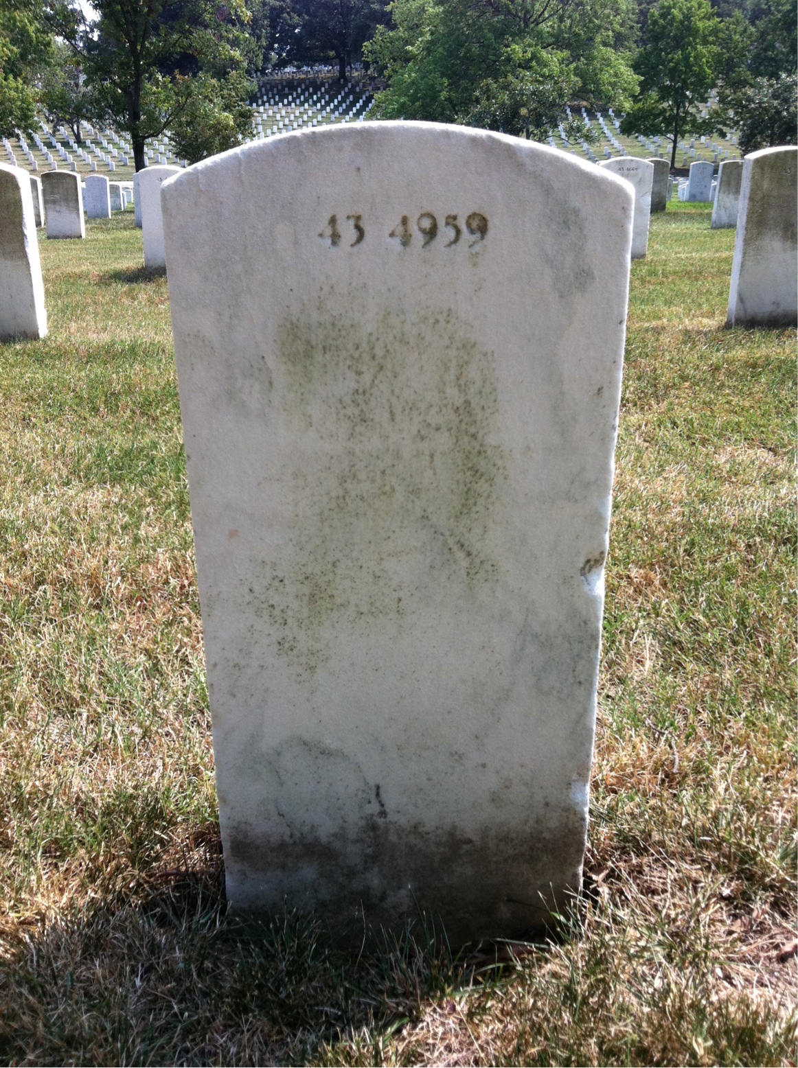 Headstone of Harry A Lutes