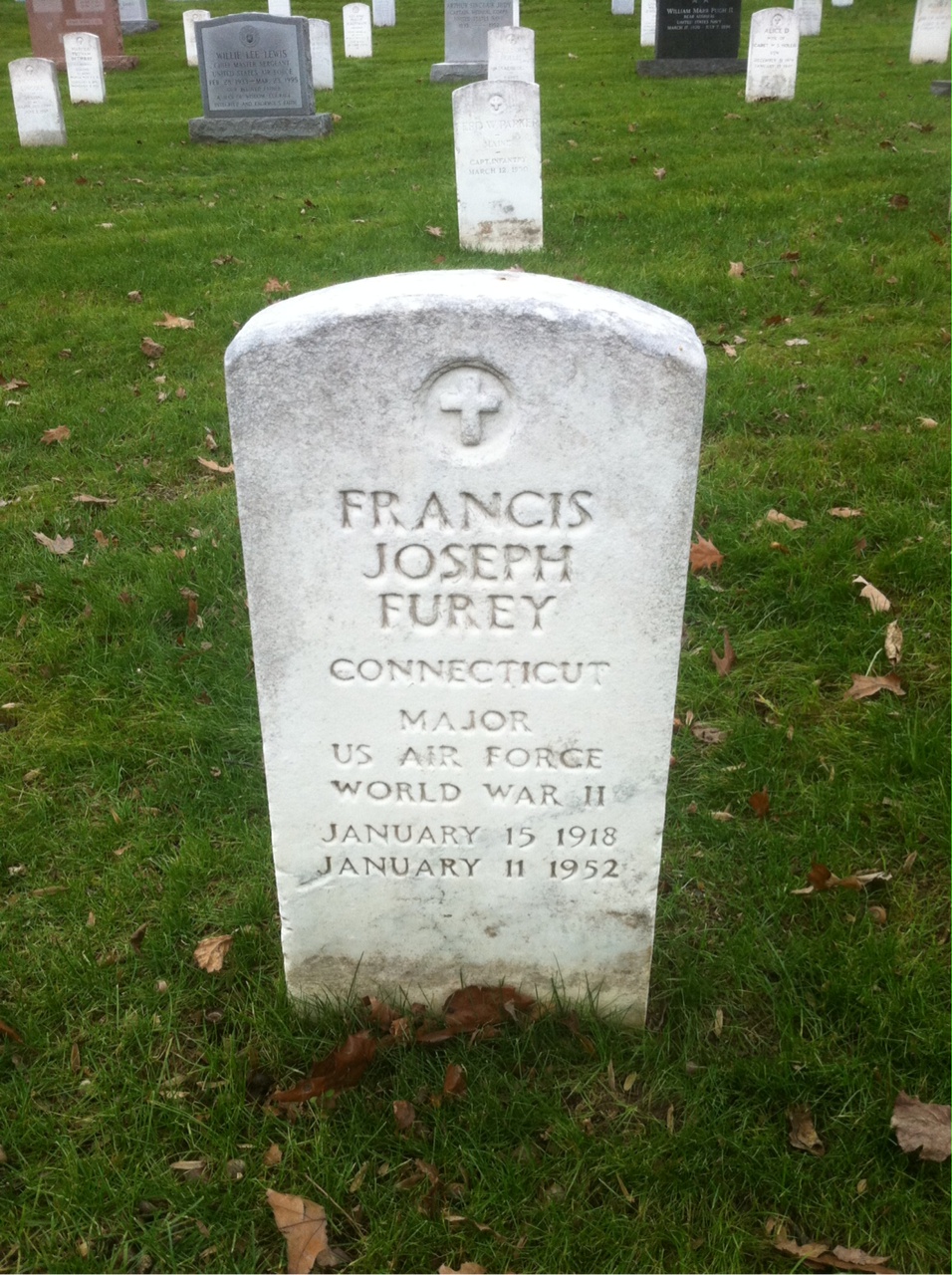 Headstone of Francis Joseph Furey