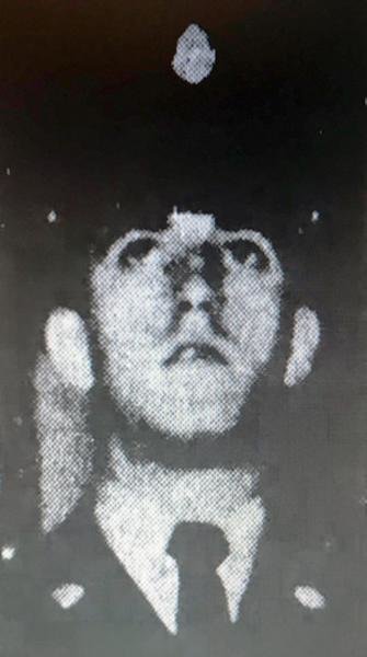Headstone of Edward Albert Gaffney
