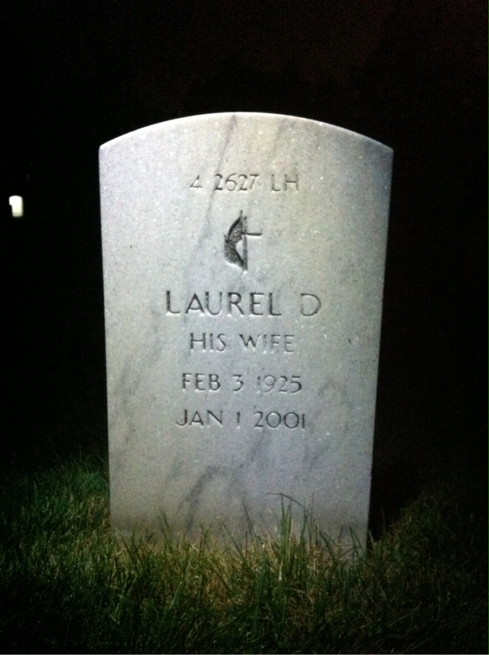 Headstone of Paul W Bridgman