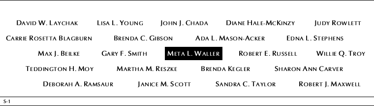 Panel S-1, South Pool, National September 11 Memorial