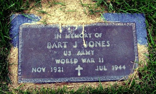 Headstone of Bart John Jones