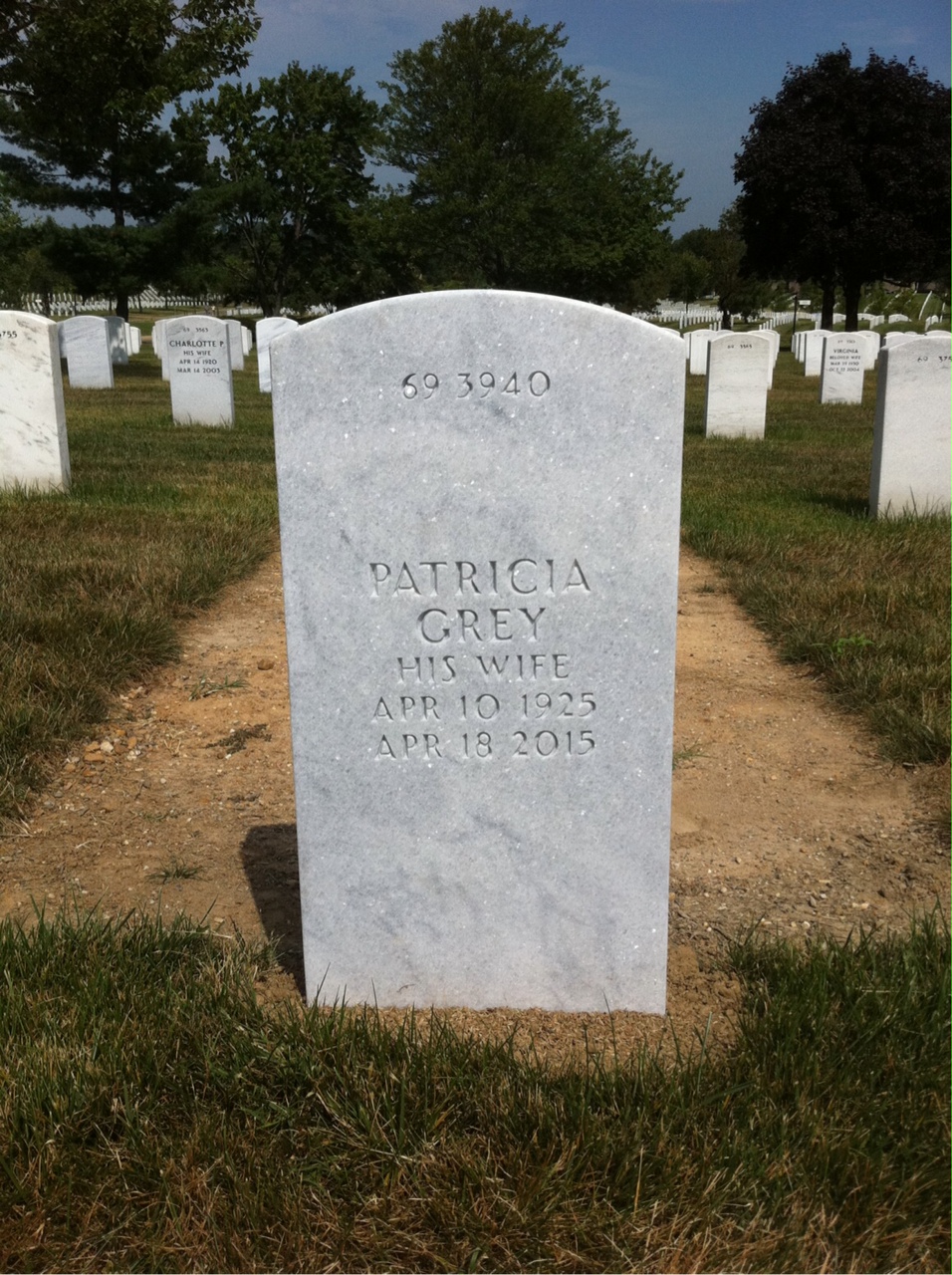 Headstone of Cornelius Vincent O'Neil