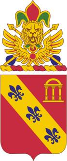 319th Field Artillery Regiment — Coat of arms