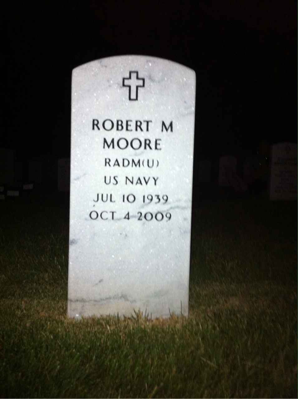 Headstone of Robert Marion Moore