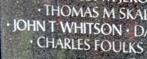Headstone of John Terrell Whitson