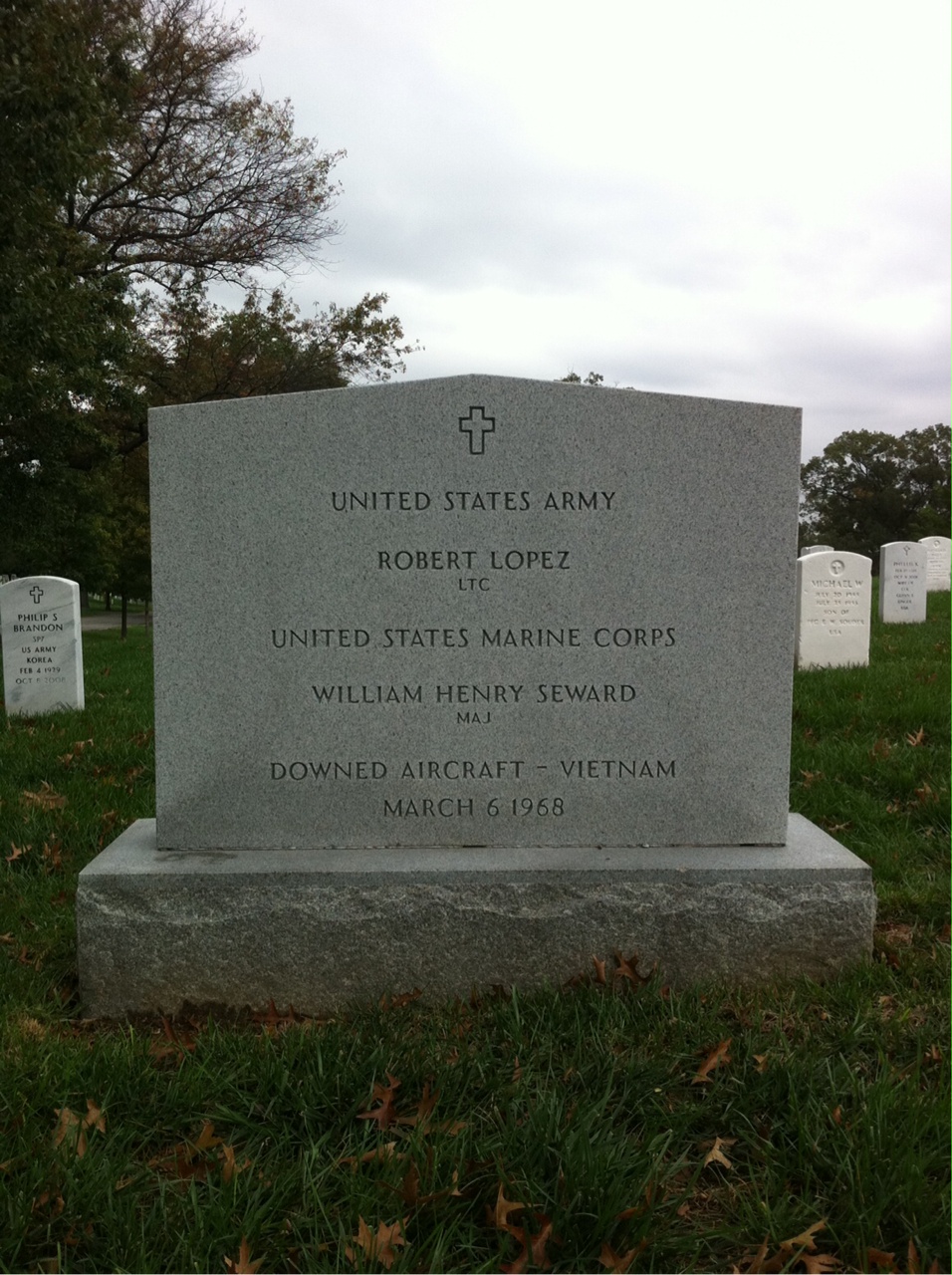 Headstone of William Henry Seward