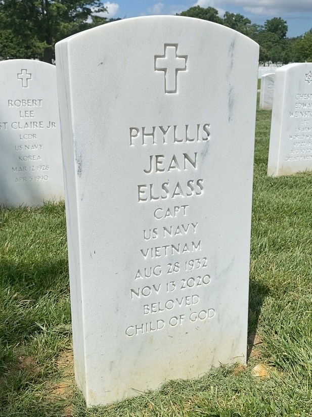 Headstone of Phyllis Jean Elsass