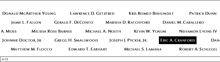 Panel S-72, South Pool, National September 11 Memorial