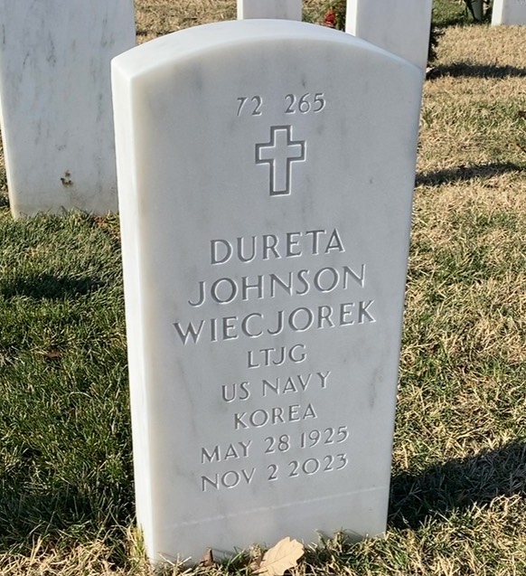 Headstone shared by 2 interments, including Albert Frank Wiecjorek