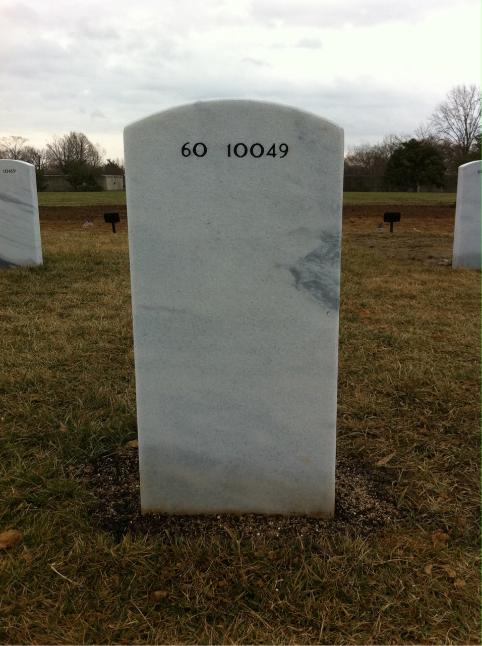 Headstone of Albert Jr Augson Jr.