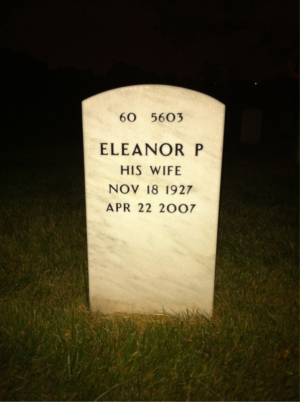 Headstone shared by 2 interments, including Stanley W Krol