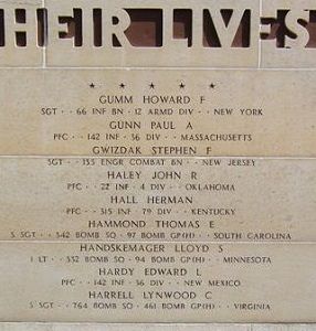Headstone of Thomas Edward Hammond