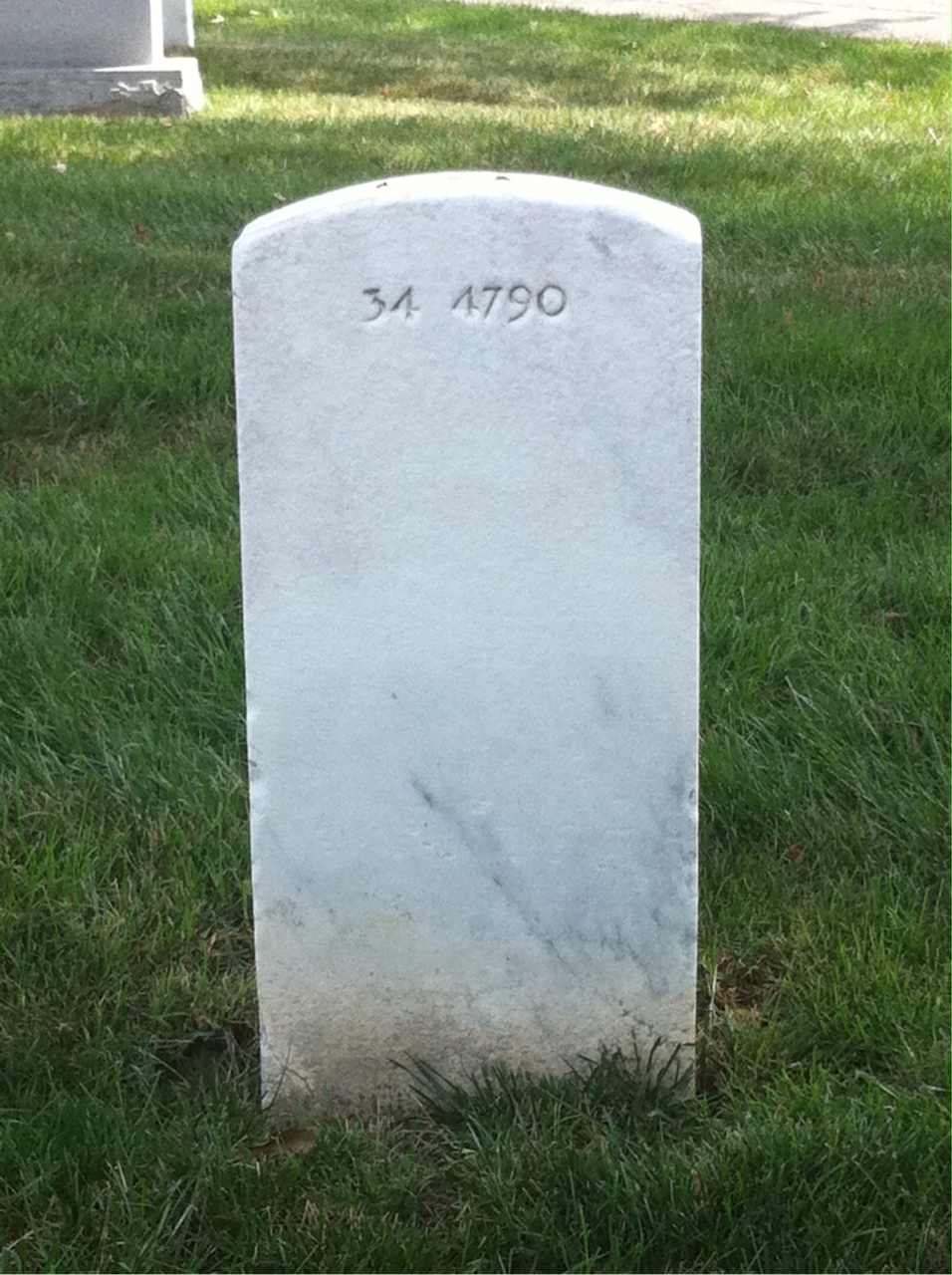 Headstone of Samuel A Wanamaker