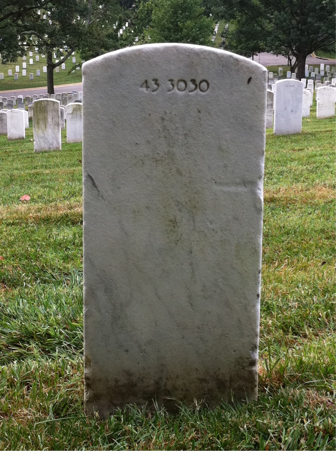 Headstone of Frank J Kandl