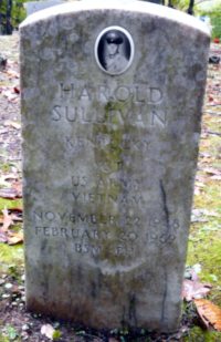 Headstone of Harold Sullivan