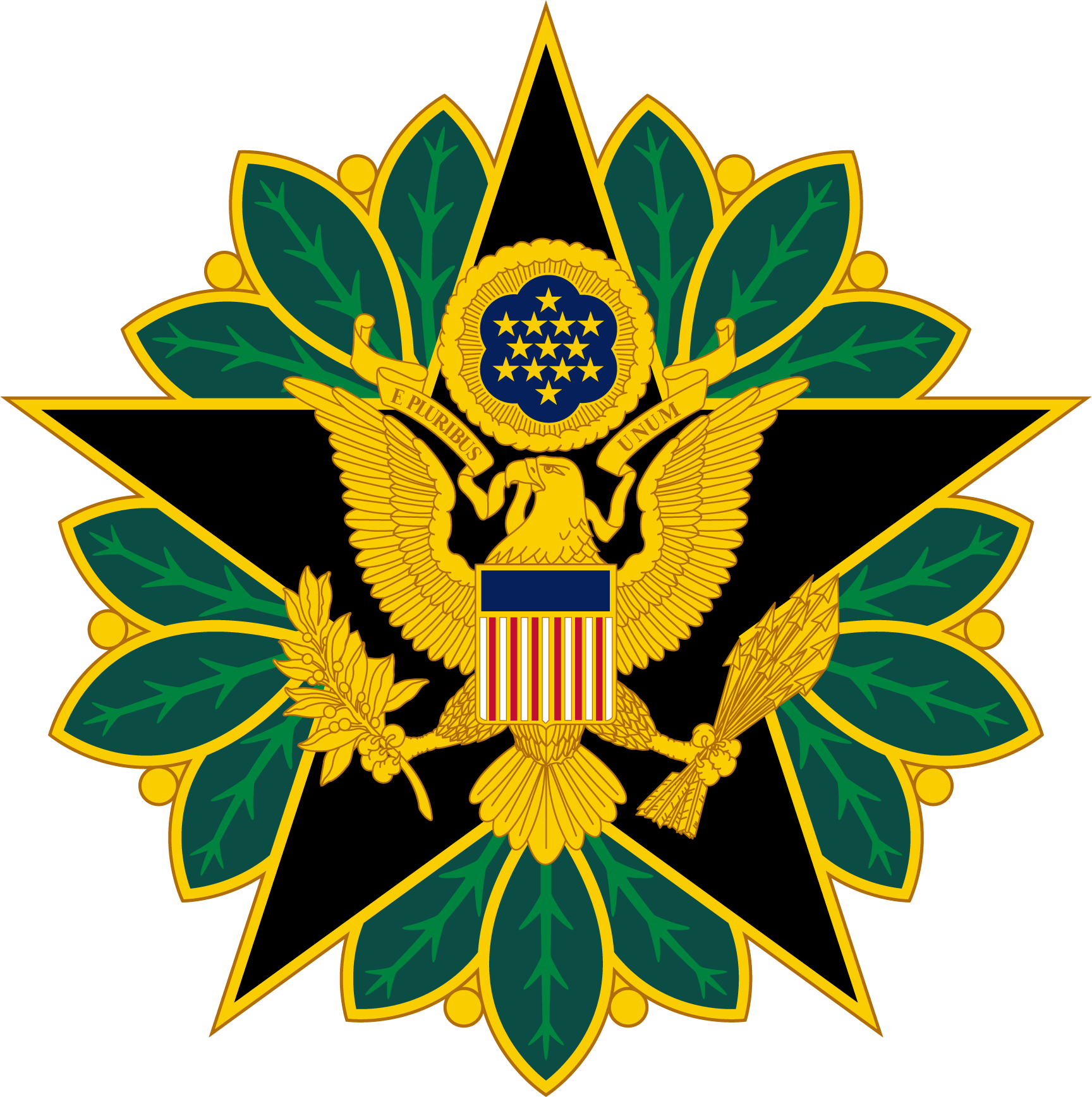 Army Staff - Identification Badge