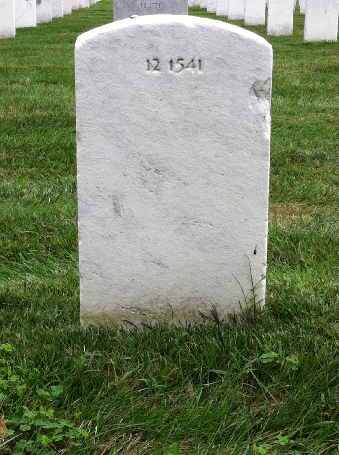 Headstone of Allen Duane Bush