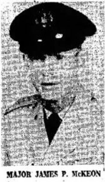 Headstone of James Patrick McKeon