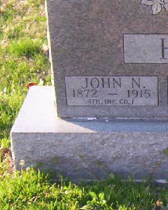 Headstone of John N. Harris