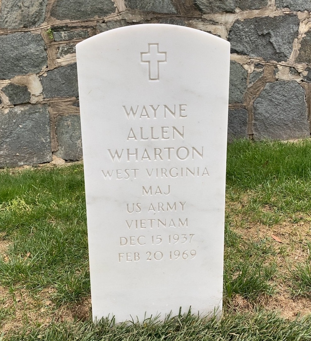 Headstone of Wayne Allen Wharton