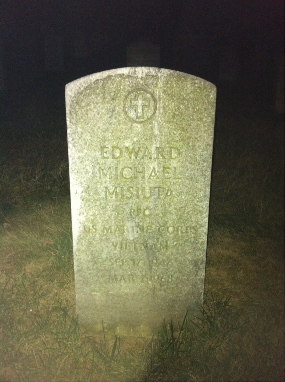Headstone of Edward Michael Misiuta