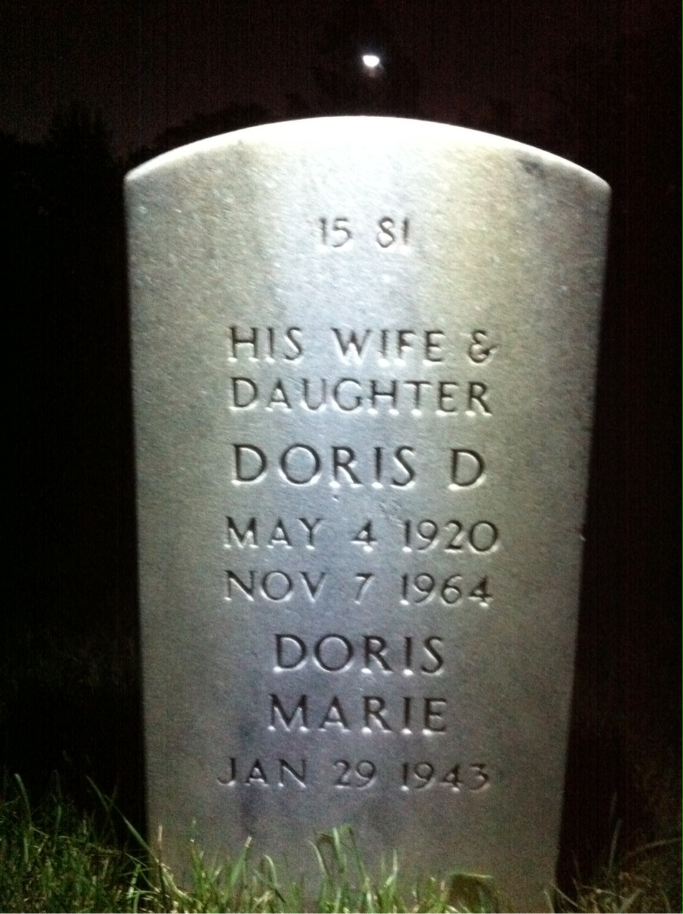 Headstone shared by 3 interments, including James E Sullivan