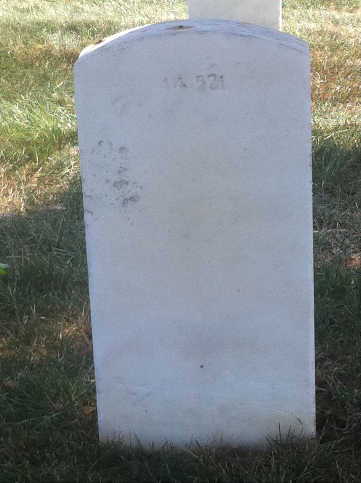 Headstone of George H Carter
