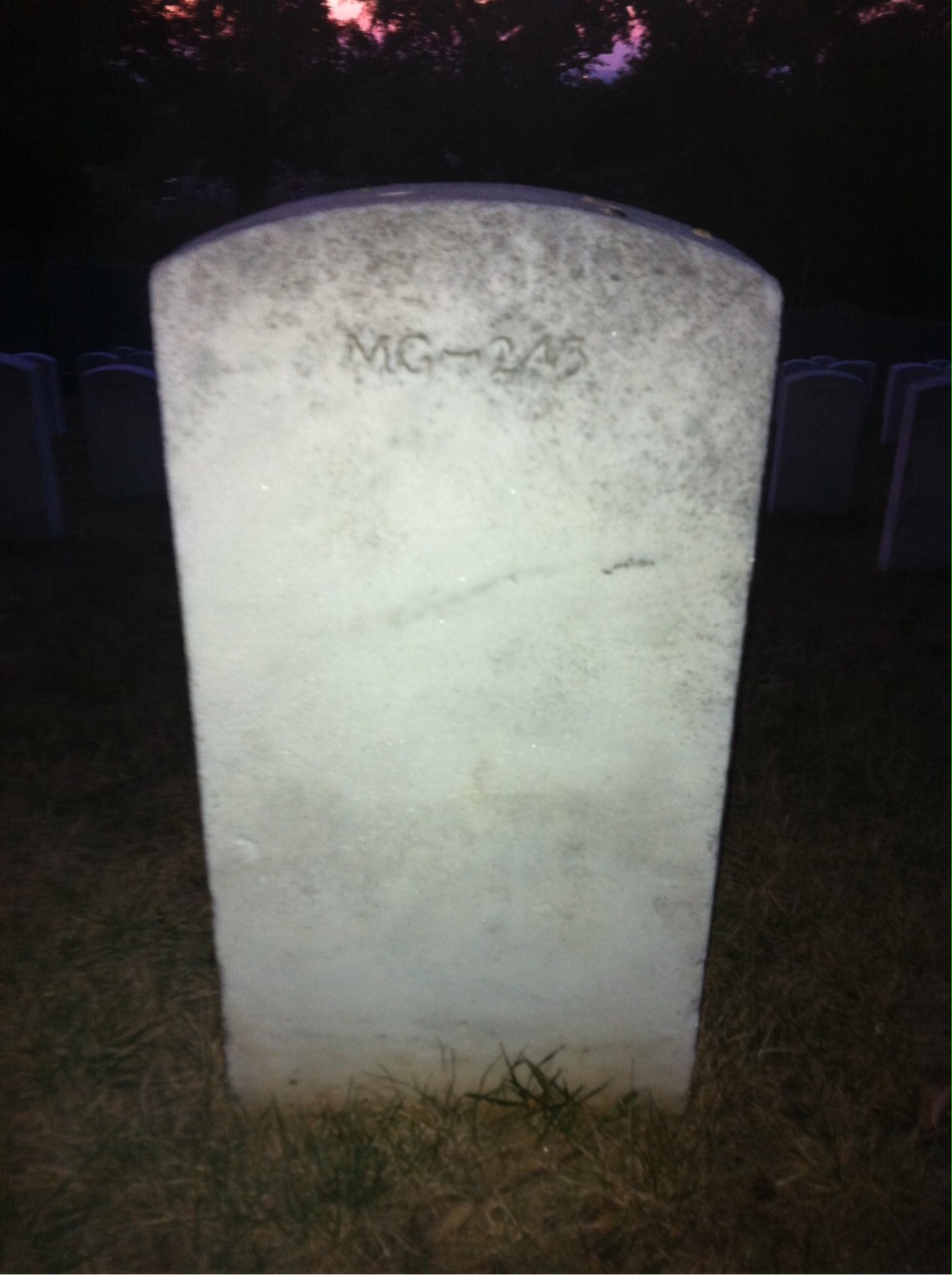 Headstone of Vernon G Schieffer