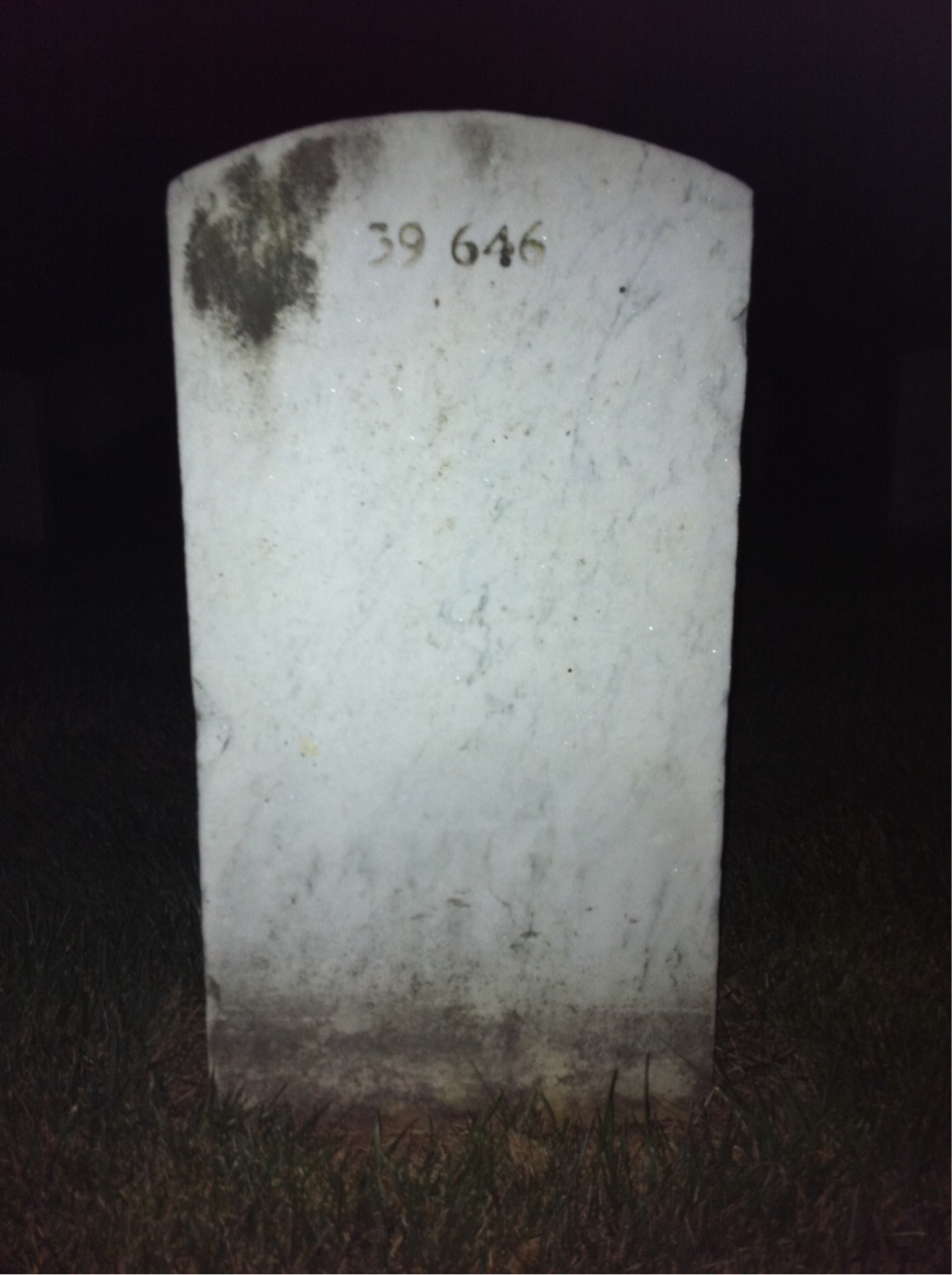 Headstone of Marjorie E Johnson