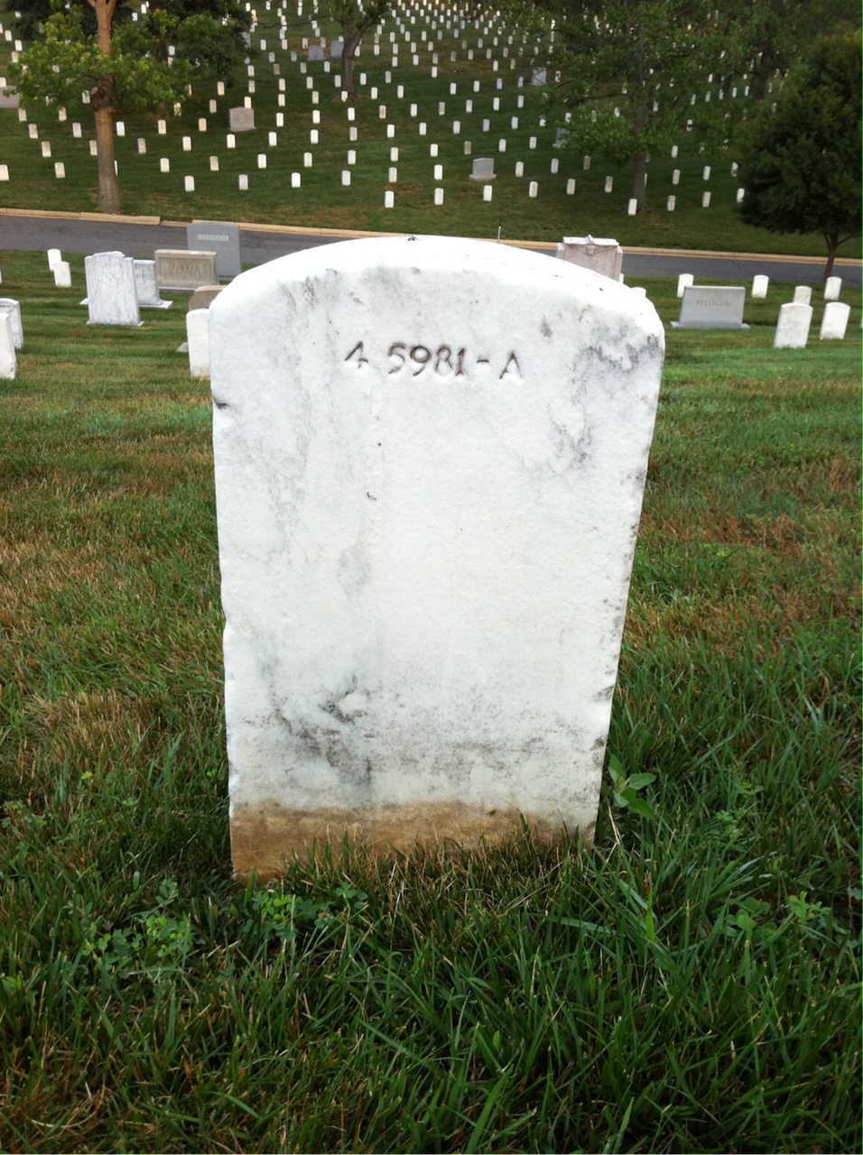 Headstone of Milton A Stone