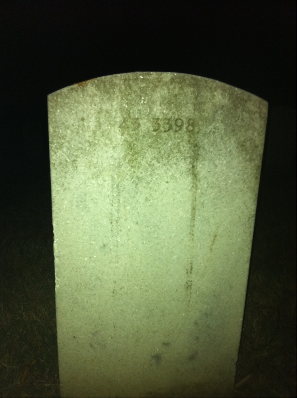 Headstone of Eva J Kenly