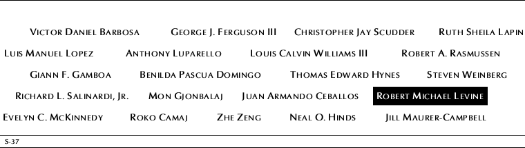 Panel S-37, South Pool, National September 11 Memorial