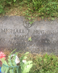 Headstone of Michael Francis Hughes