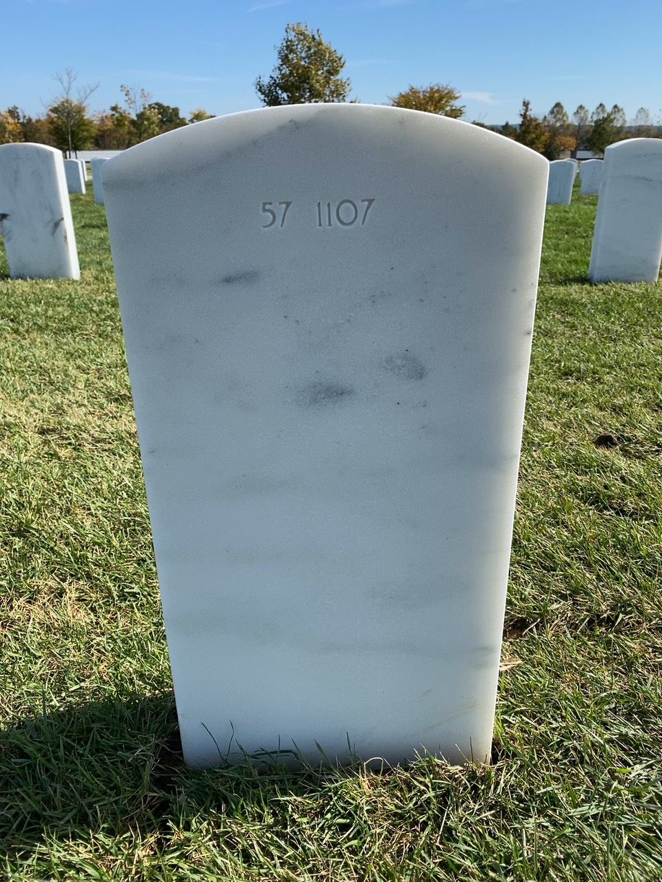 Headstone of David Monroe Fitzgerald Jr.