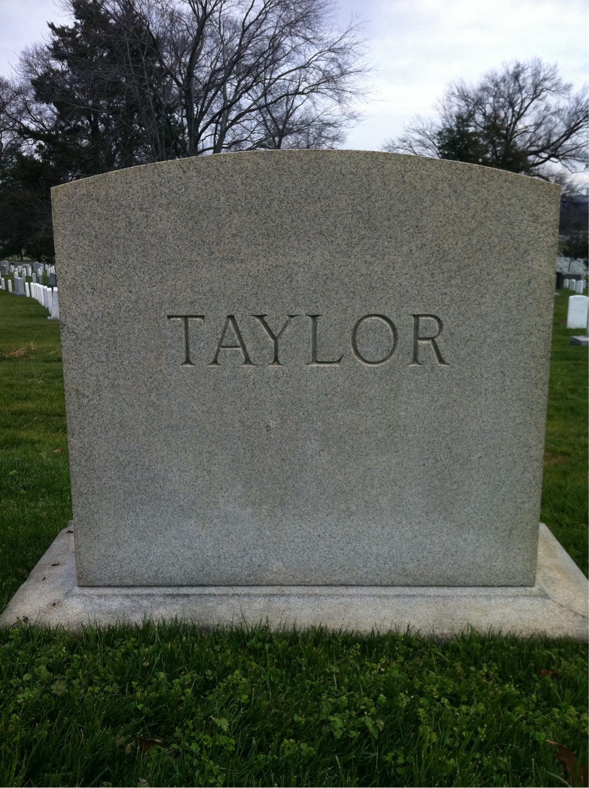 Headstone of Adele Taylor