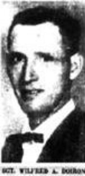 Headstone of Wilfred Alcide Doiron