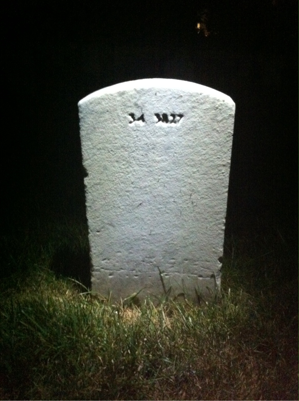 Headstone of Richard Reeves