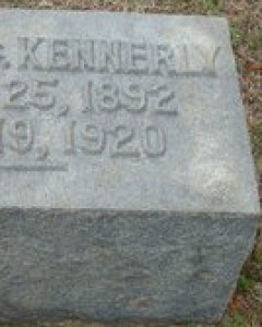 Headstone of Ralph C. Kennerly