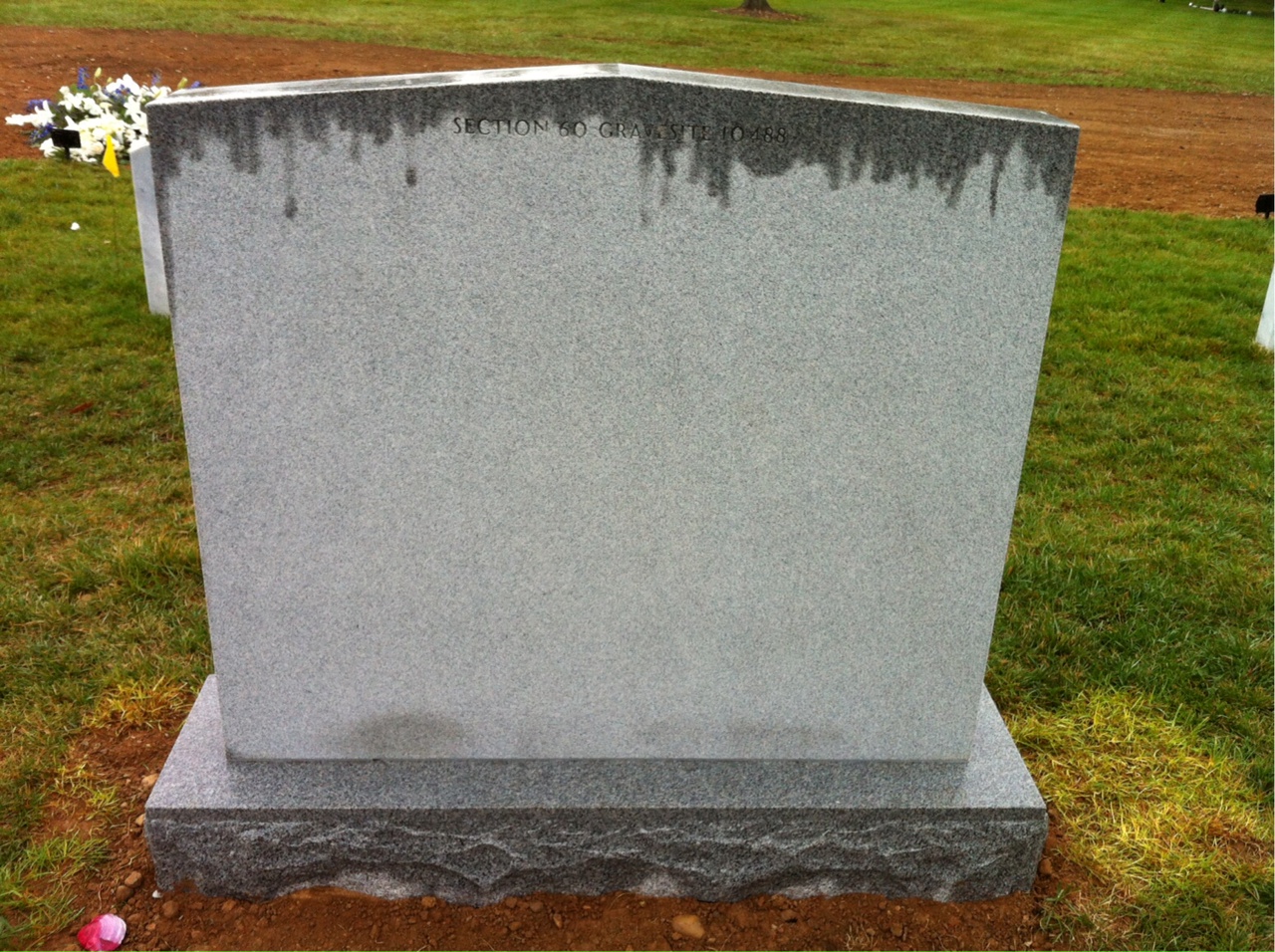 Headstone shared by 5 interments, including Daniel Benjamin Bartle